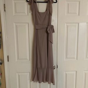 Show Me Your MuMu Mauve High Low Dress